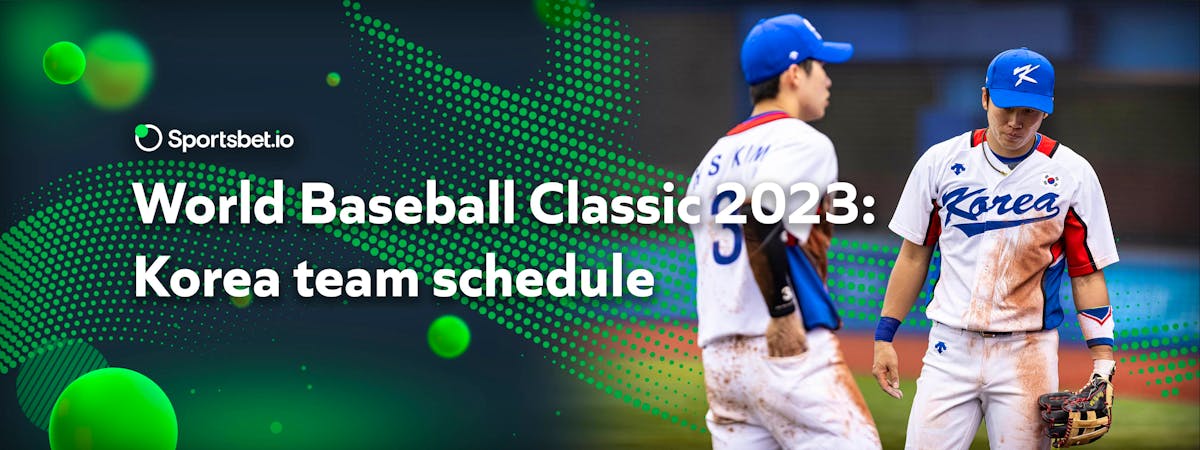 World Baseball Classic 2023: Korea team schedule